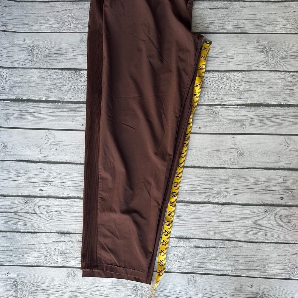Athleta Chocolate Brown Brooklyn Ankle Pant Size 12 - Picture 9 of 10